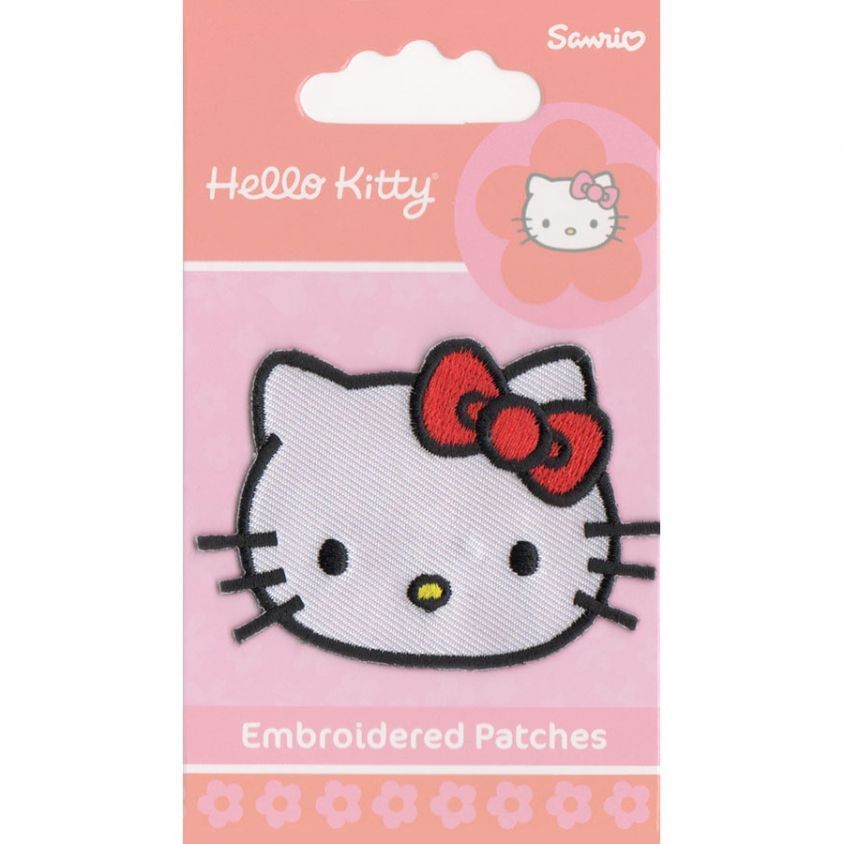 Patch ricamo termoadesivo Hello Kitty